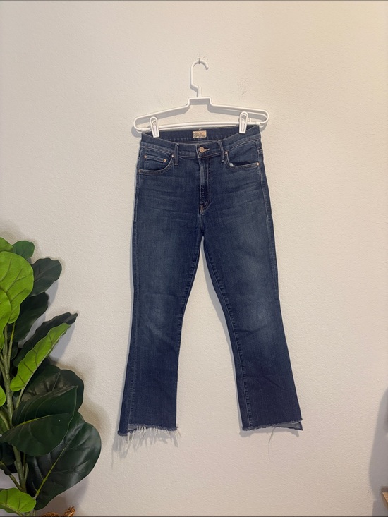 MOTHER Denim - The Insider Crop Step Fray in Girl Crush
MOTHER size 29